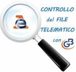 Produzione e controllo file telematico con GB