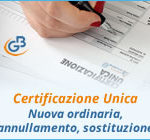 Certificazione Unica 2019: nuova ordinaria, annullamento o sostituzione