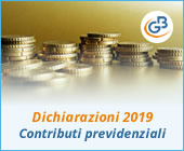 Dichiarazioni 2019: deduzione contributi previdenziali ed assistenziali