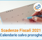 Calendario scadenze fiscali 2021 salvo proroghe