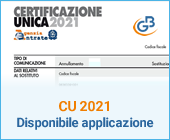 Certificazione Unica 2021: disponibile applicazione
