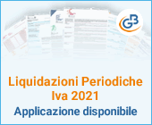 Liquidazioni Periodiche Iva 2021: Applicazione disponibile