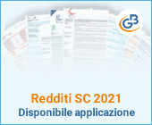 Redditi SC 2021: disponibile applicazione