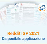 Redditi SP 2021: disponibile applicazione