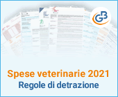 Spese veterinarie 2021: regole di detrazione